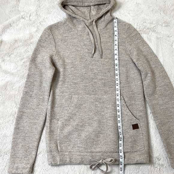 Deus Ex Machina Wool Blend Kangaroo Pocket Hoodie Sweater Sweatshirt -Size Small - Picture 5 of 10